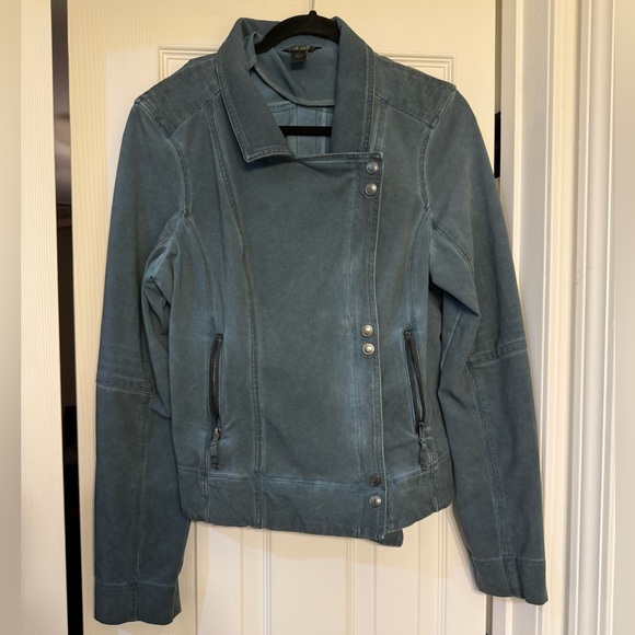 Peyton Jensen Blue Jacket Size L - Picture 2 of 6